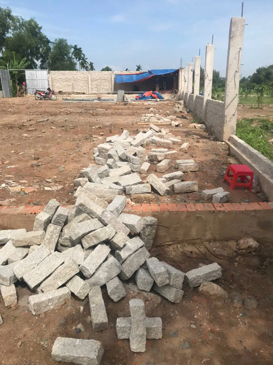 Thi công hạ tầng — ảnh công trường