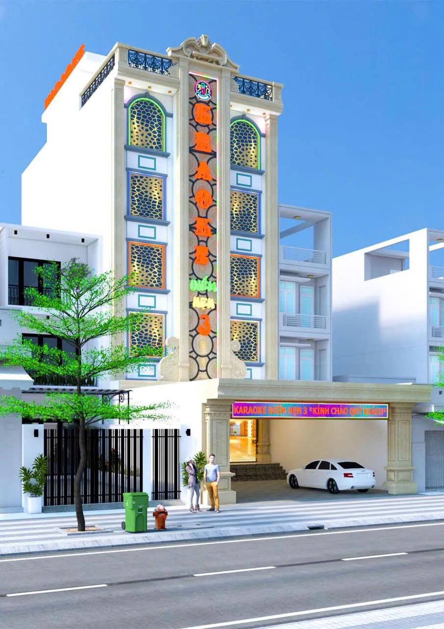Phương án công trình Điểm Hẹn — phối cảnh